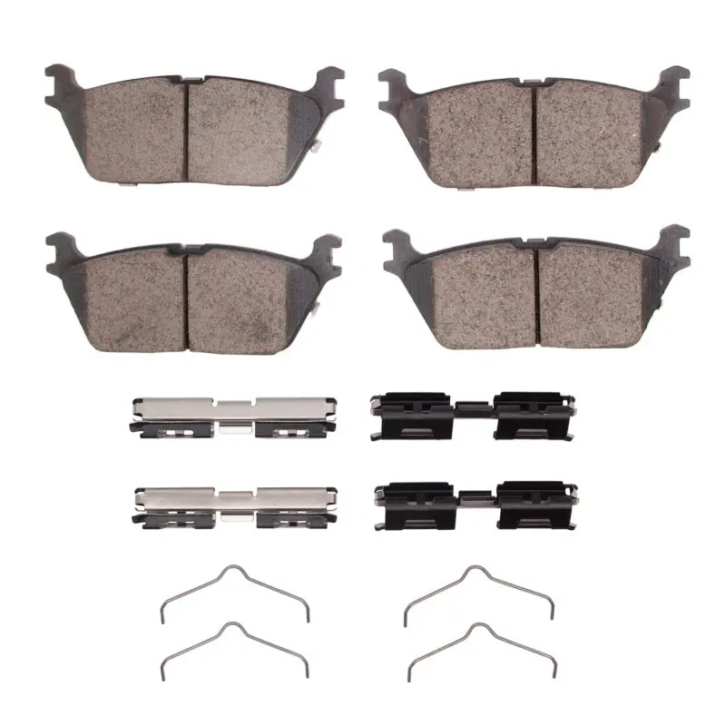 R1 2019-2025 Jeep Grand Wagoneer Rear Performance Off-Road/Tow Brake Pads & Hardware Kit 1