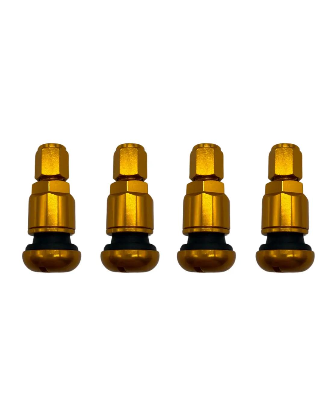 Cosmis Wheels Short Valve Stems Gold (Set Of 4) 1