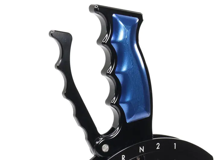 Operator Billet Grip Insert Set Blue 16-143-08 1