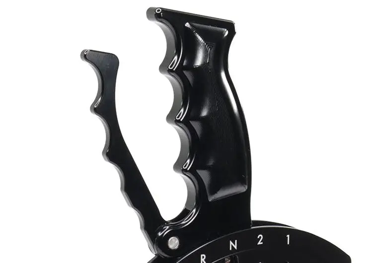 Operator Billet Grip Insert Set Black Anodized 16-143-04 1