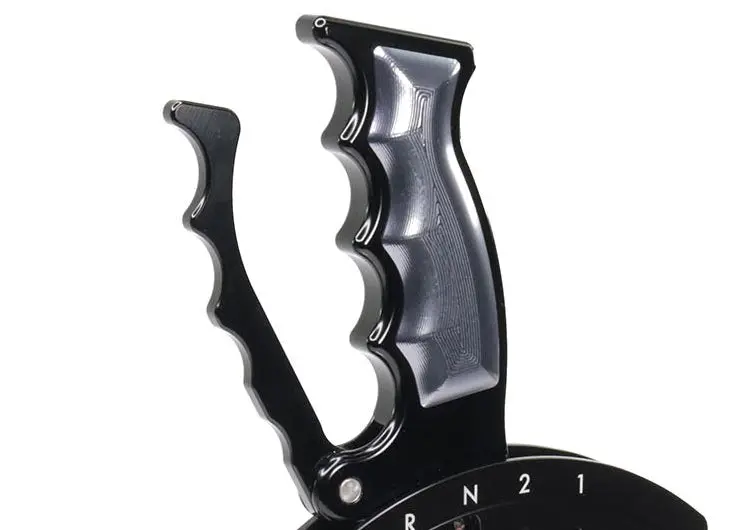 Operator Billet Grip Insert Set Gunmetal Gray 16-143-01 1
