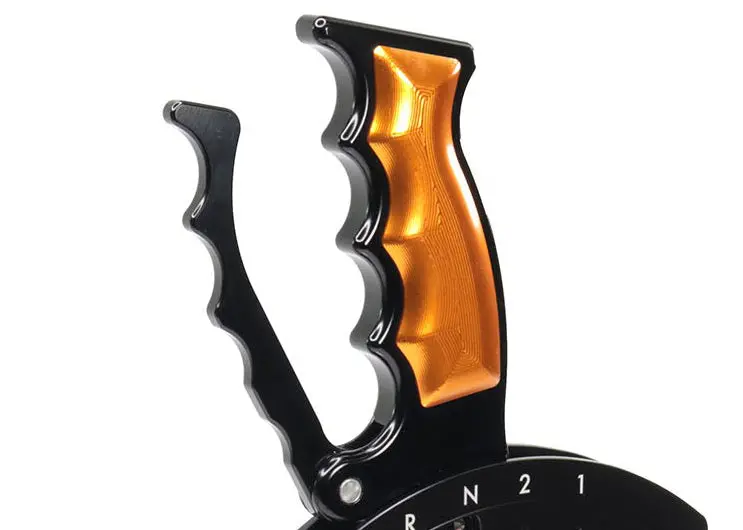 Operator Billet Grip Insert Set Orange 16-143-12 1