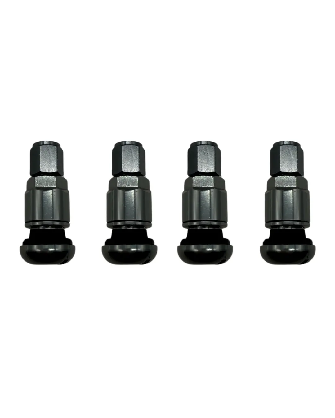 Cosmis Wheels Short Valve Stems Gunmetal (Set Of 4) 1