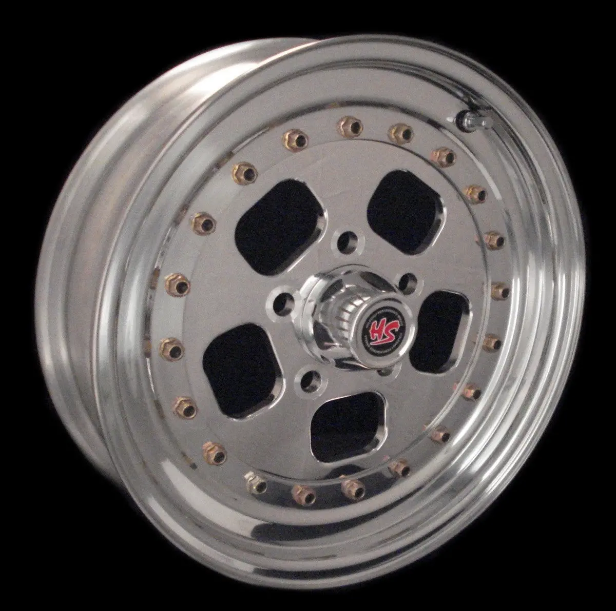 15" Hot Rodder 3-Pc Wheel 1
