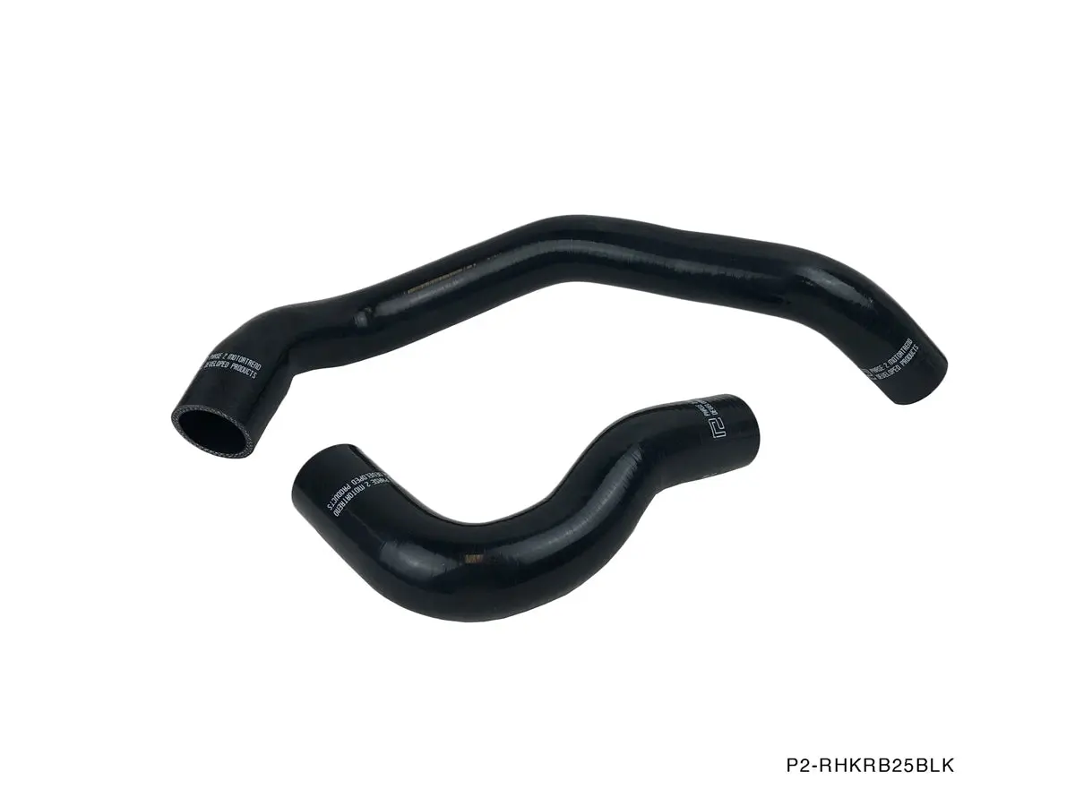 P2m - Nissan Rb25det Radiator Hose Kit : Black 1