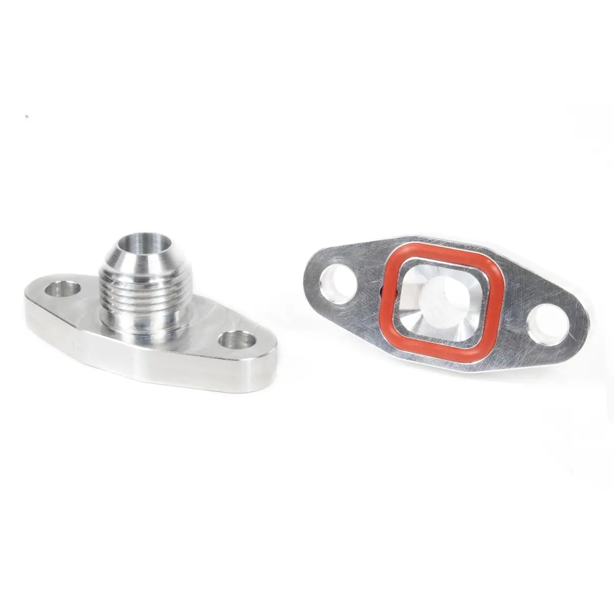 Motion Billet T4 T6 Turbo Drain Oil Flange 10An 1