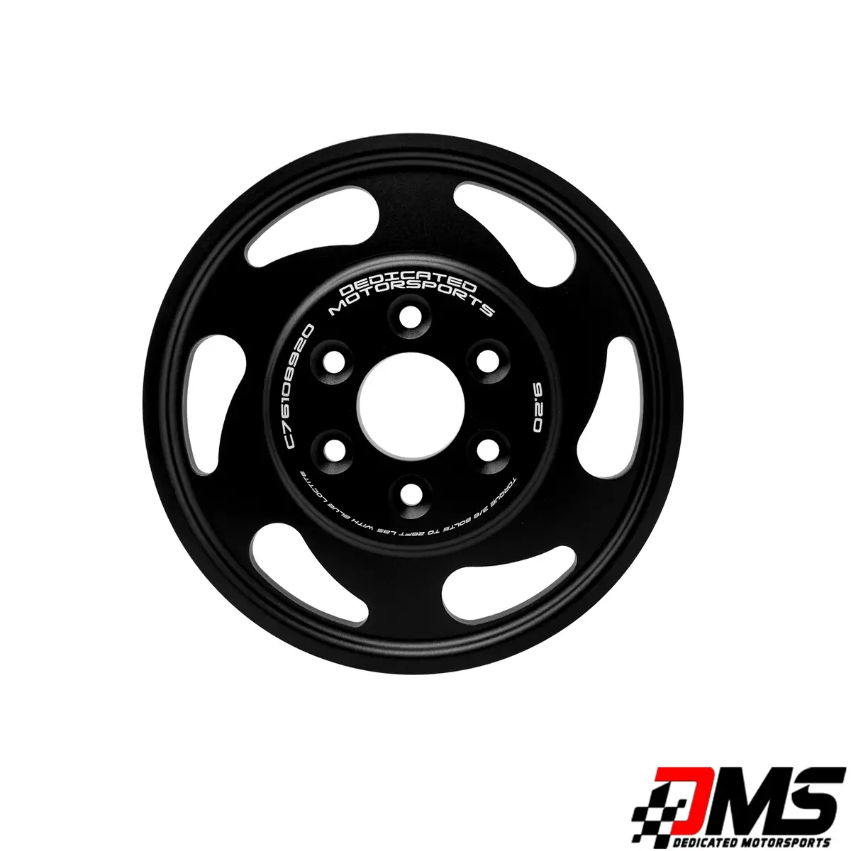 Dedicated Motorsports - C7 Drysump 9.20" Pulley For Ati Balancer 1