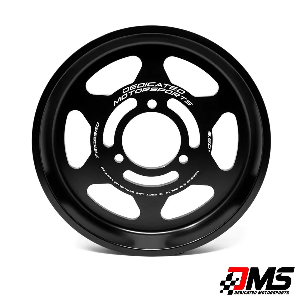 Dedicated Motorsports - 9.60" 8 Rib For Ati Balancer Lsa/Lt4 Wet Sump 1