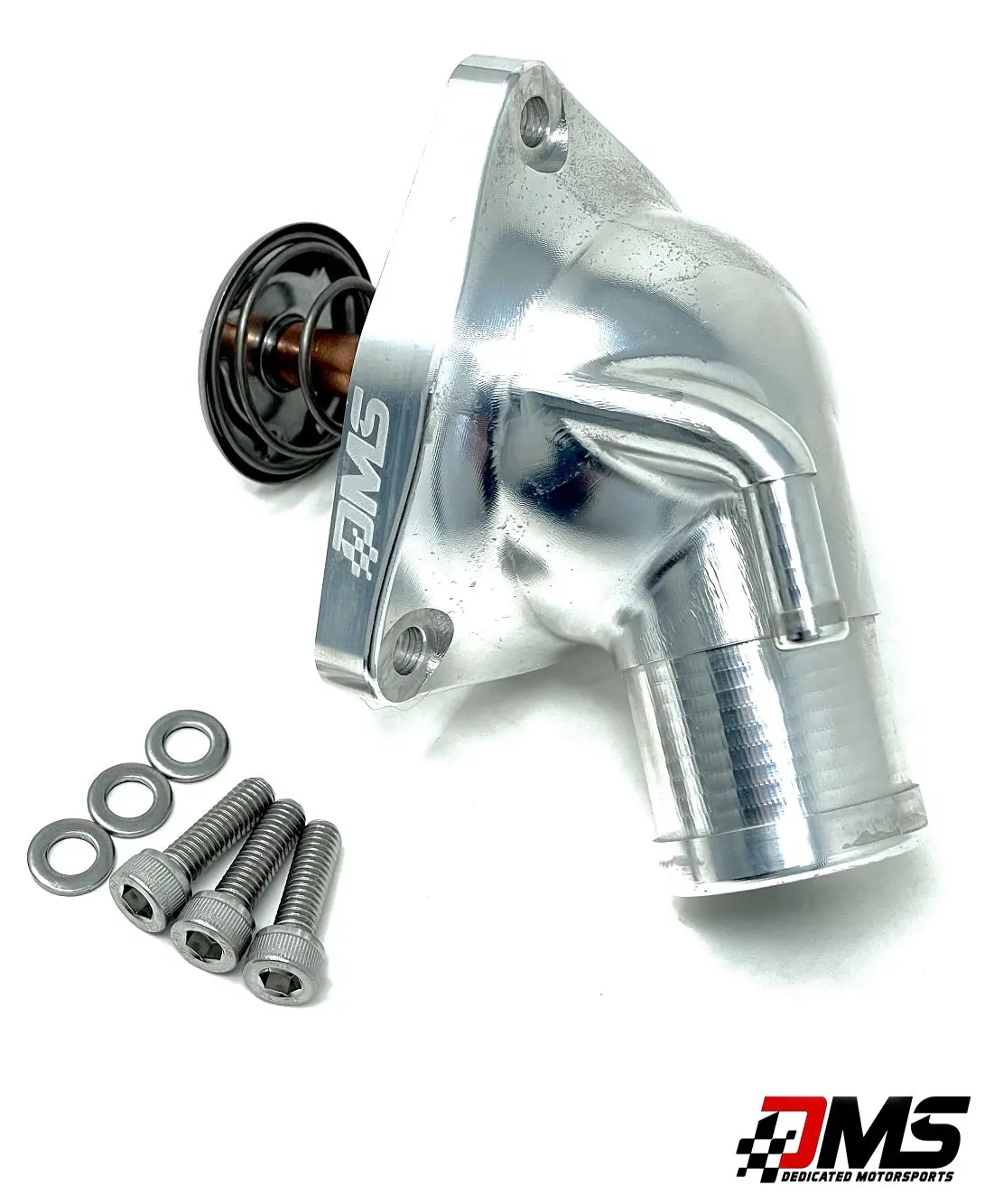 Dedicated Motorsports - Lt Billet T-Stat Housing And 160 Thermostat - Silver 1