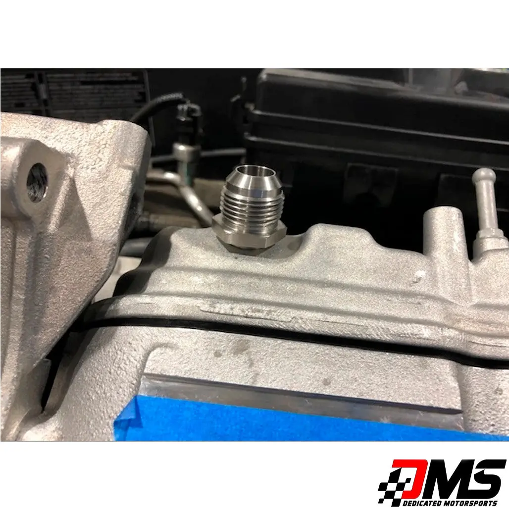 Dedicated Motorsports - Ls Stainless Drill In -10An Valve Cover Fitting 2