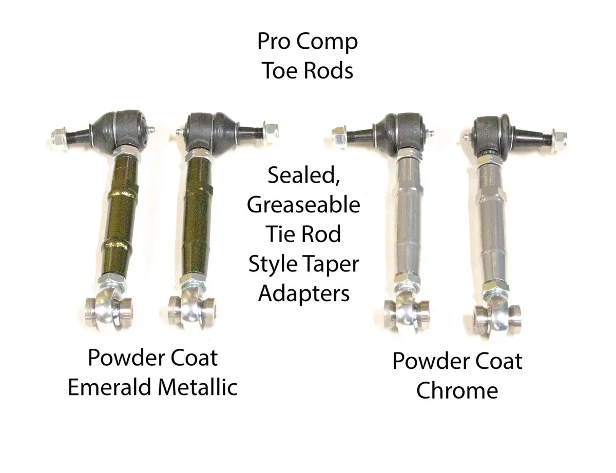 Jzx 90/100 Toe Rods - Pro Comp - Chrome 1