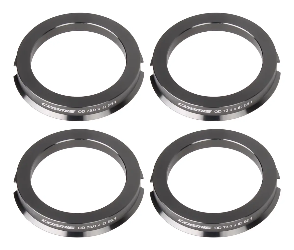 Cosmis Wheels Aluminum Hub-Centric Rings (Set Of 4) 1