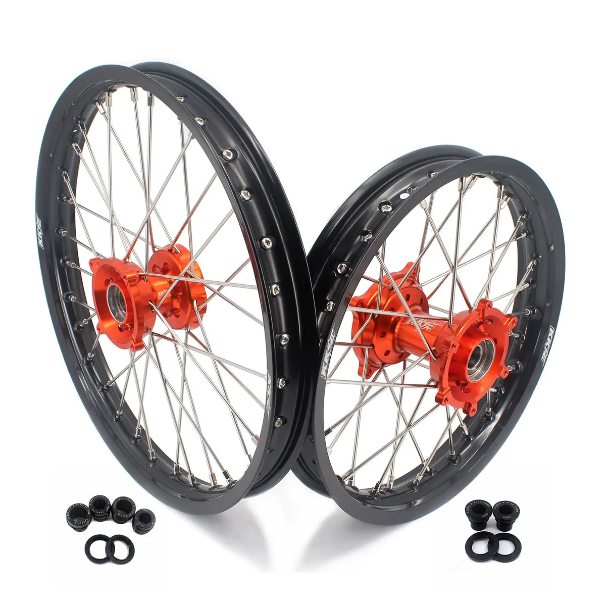 Kke 19/16 Factory Size Kids Big Wheels Rims Fit Ktm Sx 85 2025-2026 Orange 1