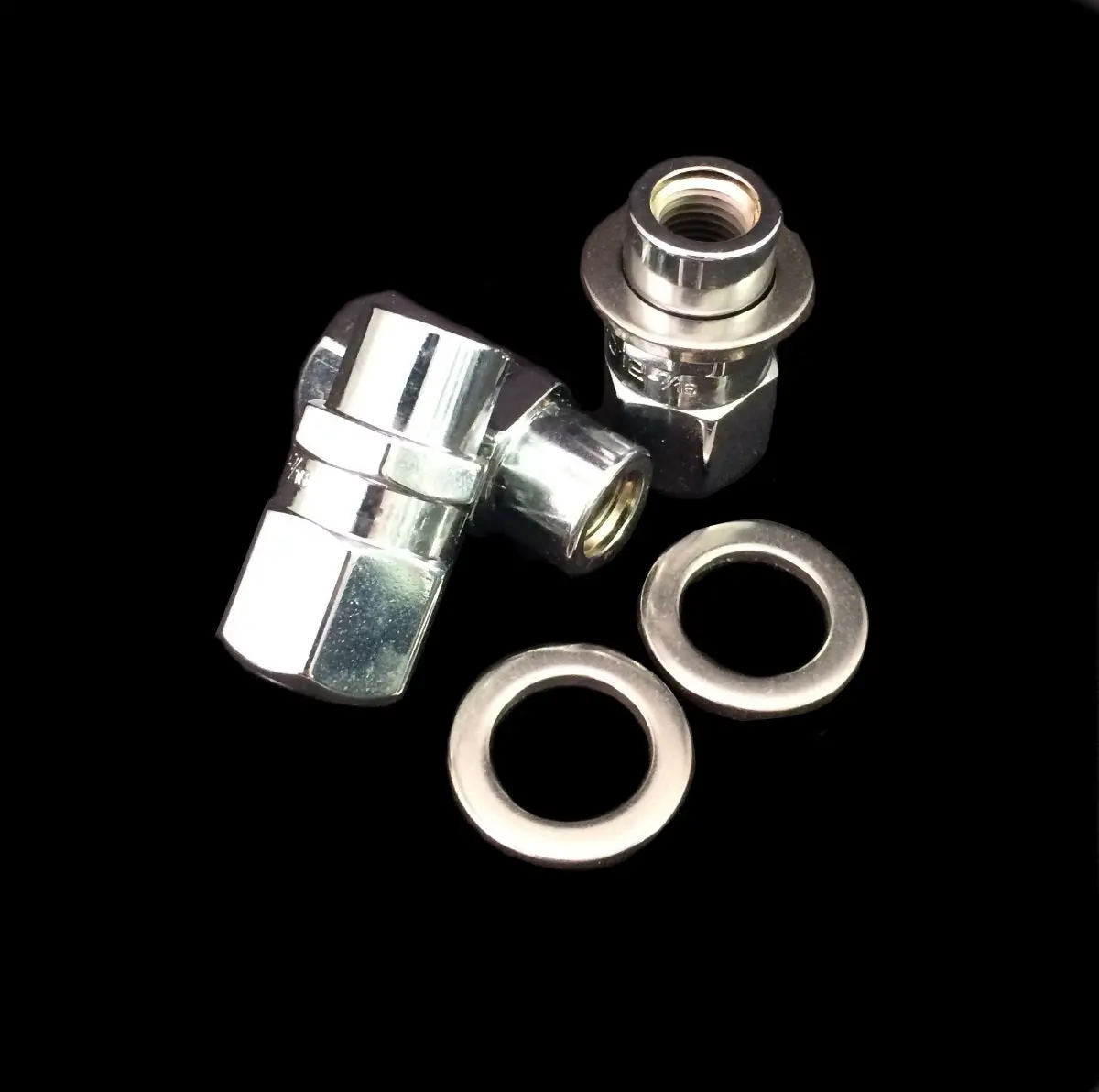 14Mm X 1.5, 3/4" Shank Open-Ended Lug Nut W/ Washer 1