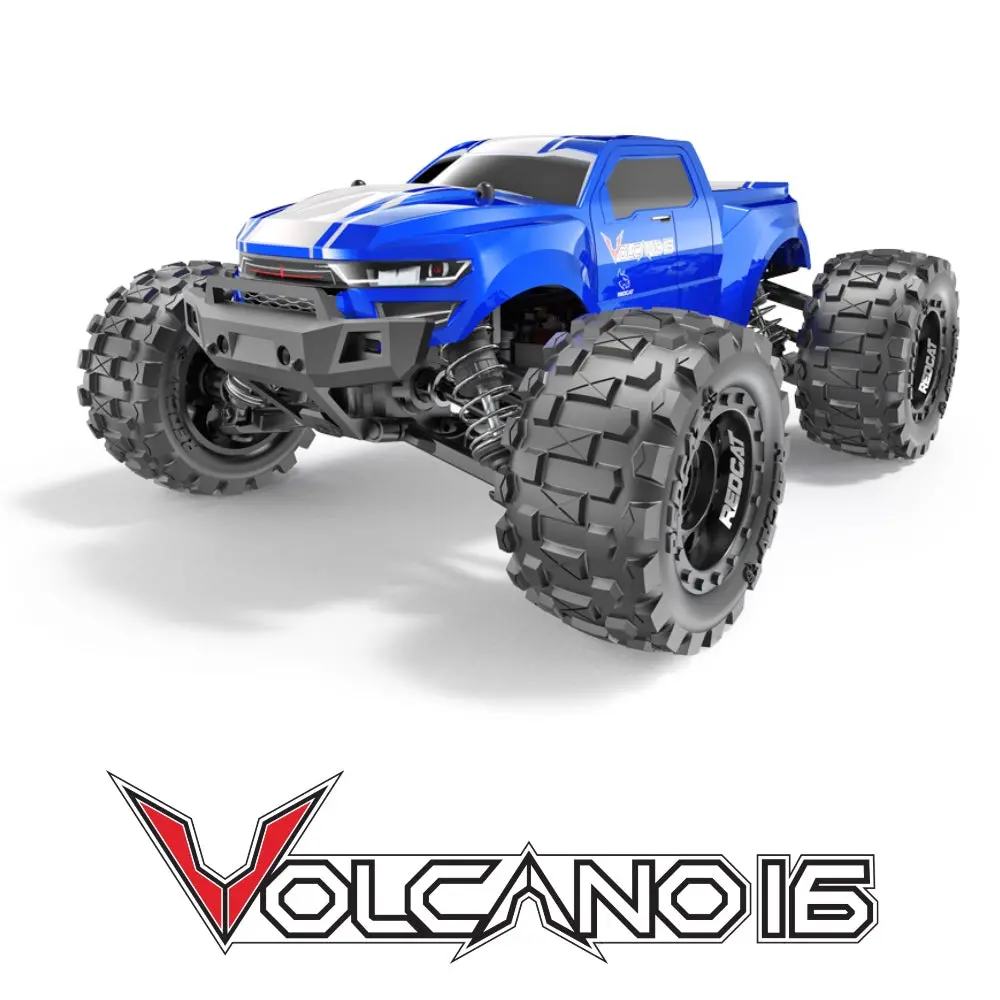 Redcat Volcano-16 1/16 Scale Brushed Monster Truck 1