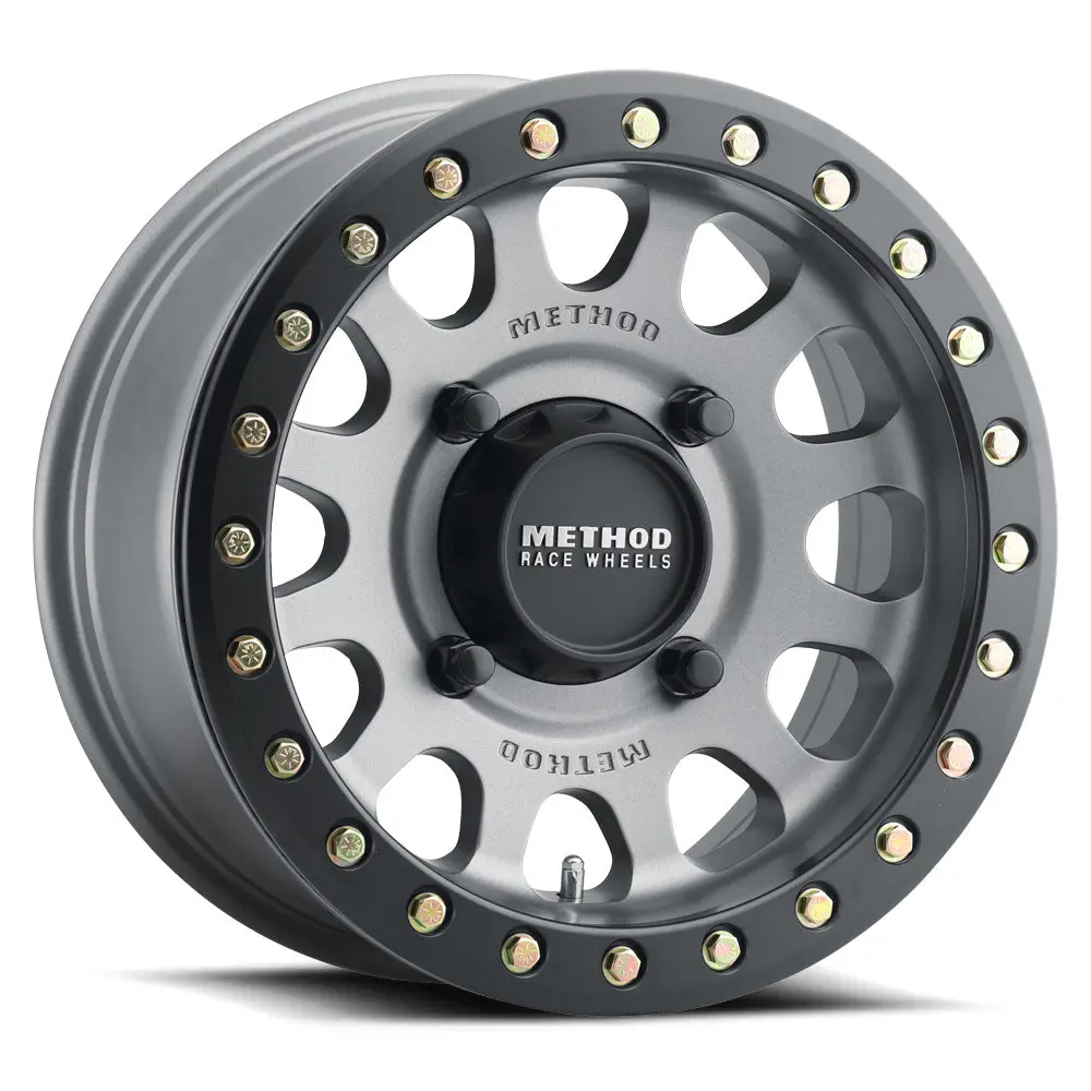 401 | Utv Beadlock | Titanium - Matte Black Ring 1