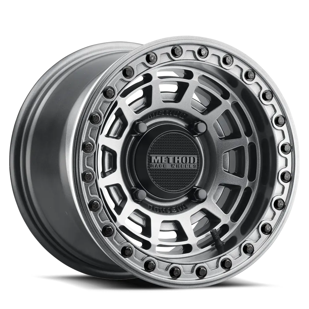415 - Markdown | Utv Beadlock | Gloss Graphite - Gloss Graphite Ring 4