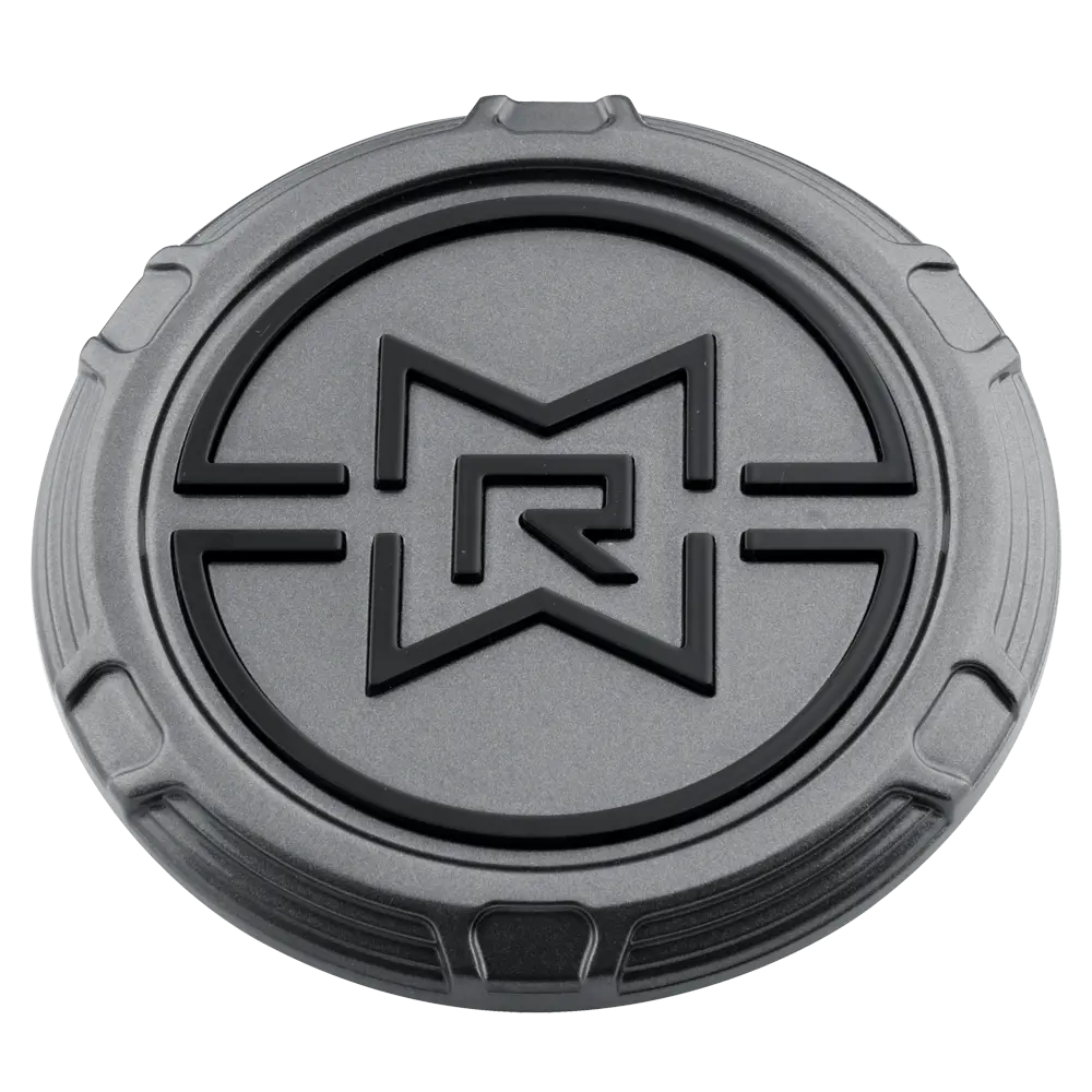 Center Cap | Raised® Mrw Snap-In | Gloss Titanium 1