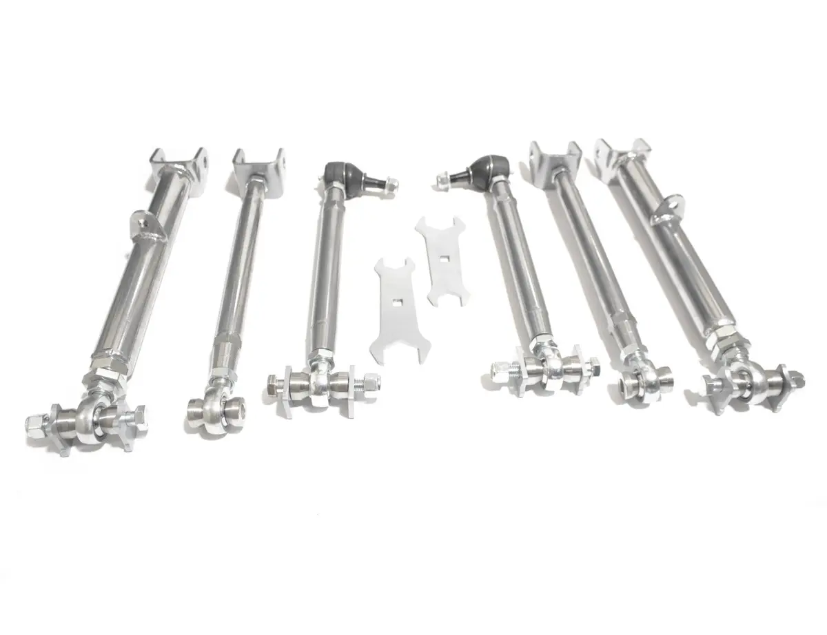 Mx83 Rear Adjustable Arms - Pro Comp - Chrome 1