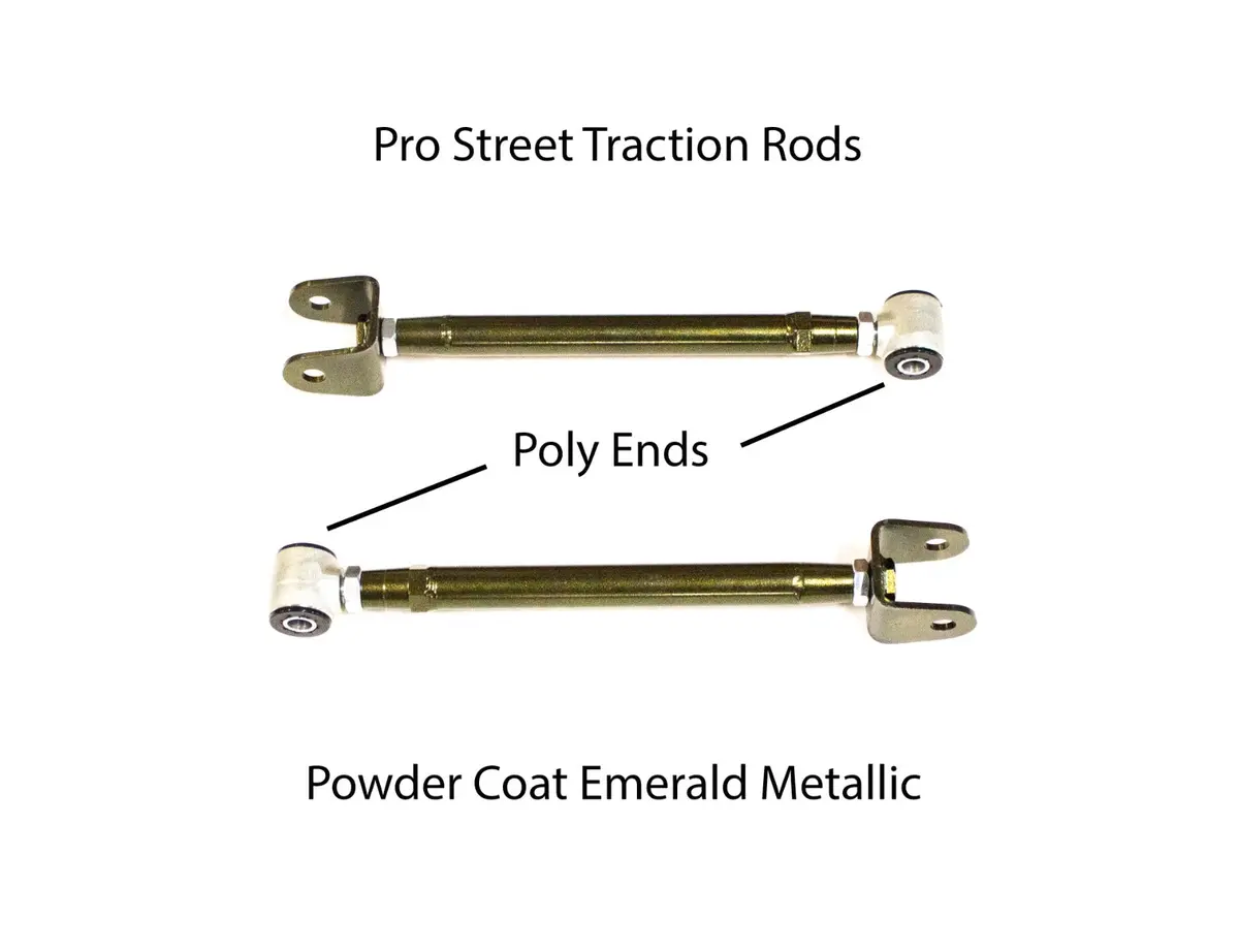 Mx83 Traction Rods - Pro Street - Emerald 1