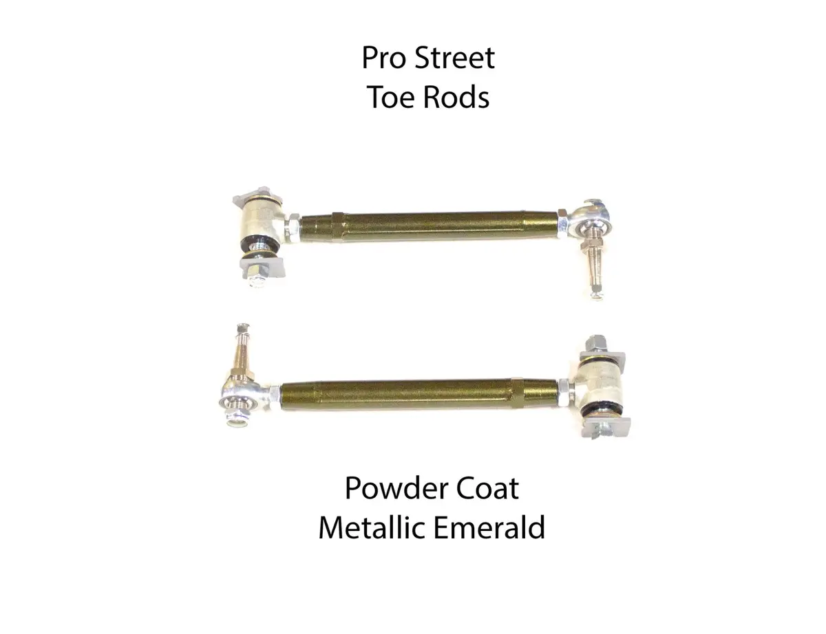 Mx83 Toe Rods - Pro Street - Emerald 1