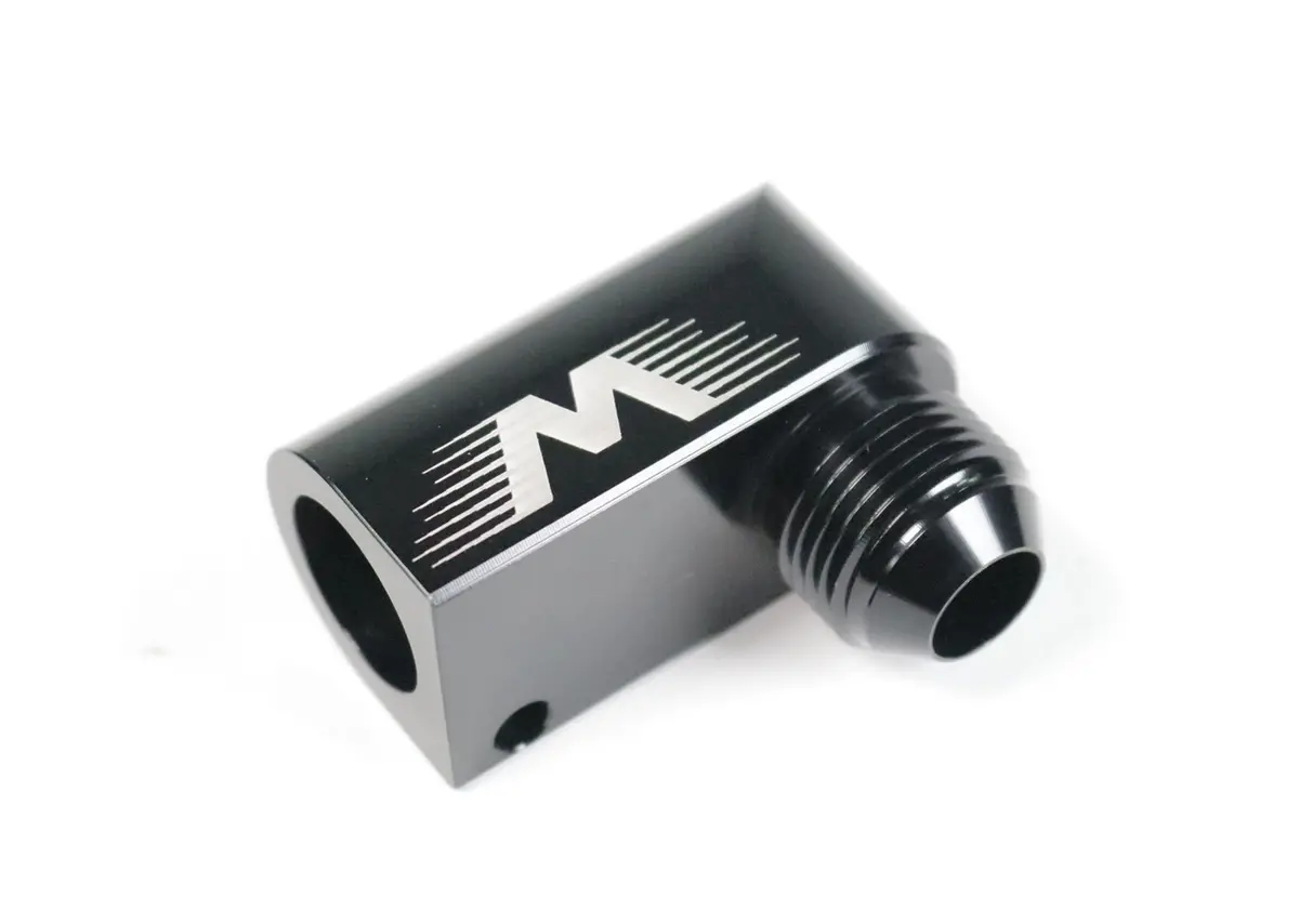 Billet Valve Cover Breather Attachment For Factory 5/8" Quick Release 10An 90 Degree Adapter Fitting Gen V Lt, Gen 3 Hemi, More. 1