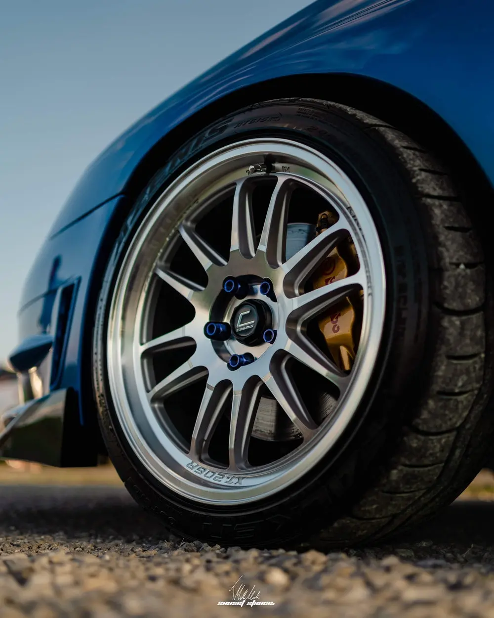 Xt-206R | Polished Face |  Silver | High Offset | 18X9.5 +38 5X114.3 1
