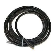 Fragola -6 An Ptfe Lined Stainless Hose Black 6000 Series, 20 Feet 602026 1