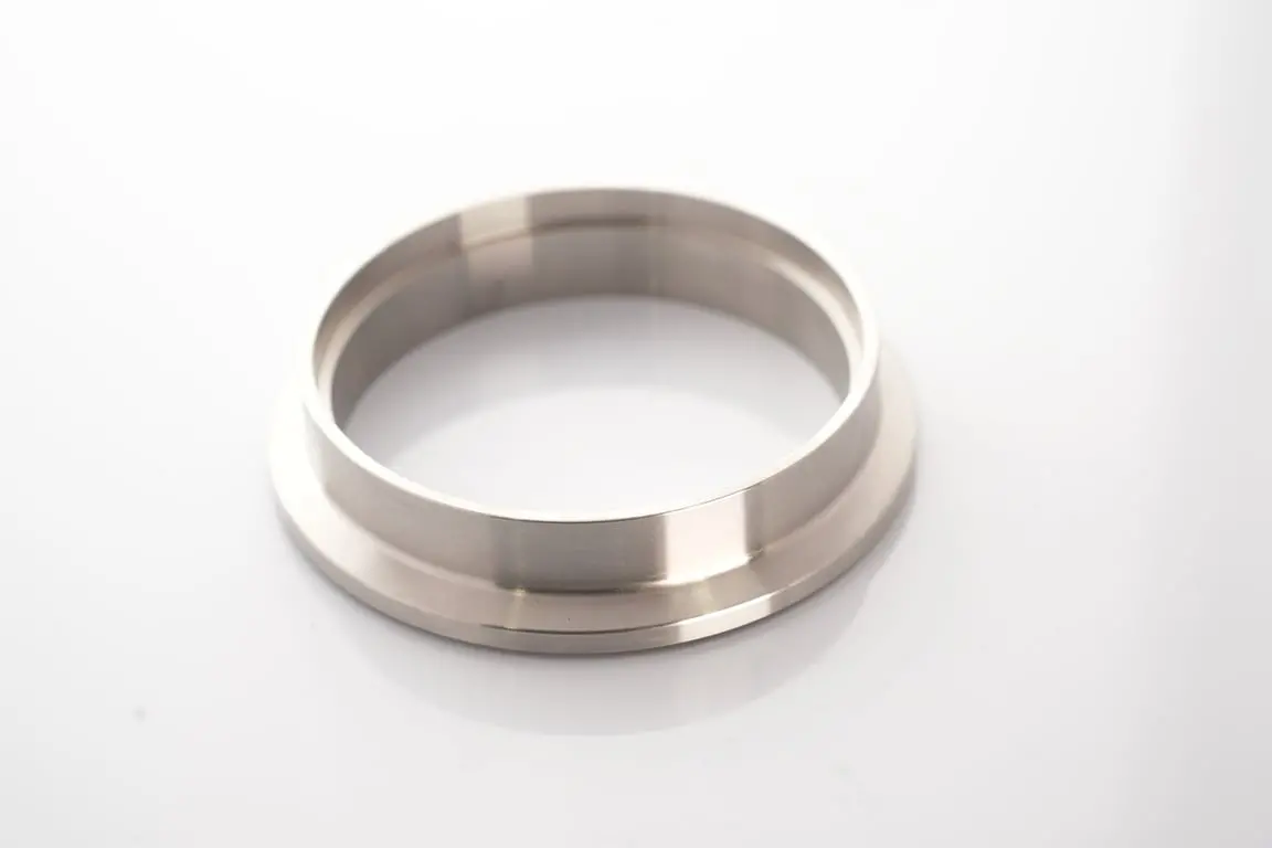 Precision Turbo - T3 Sized 3-5/8" V-Band T/Hsg. Discharge Flange To 3" Tube Ss 1