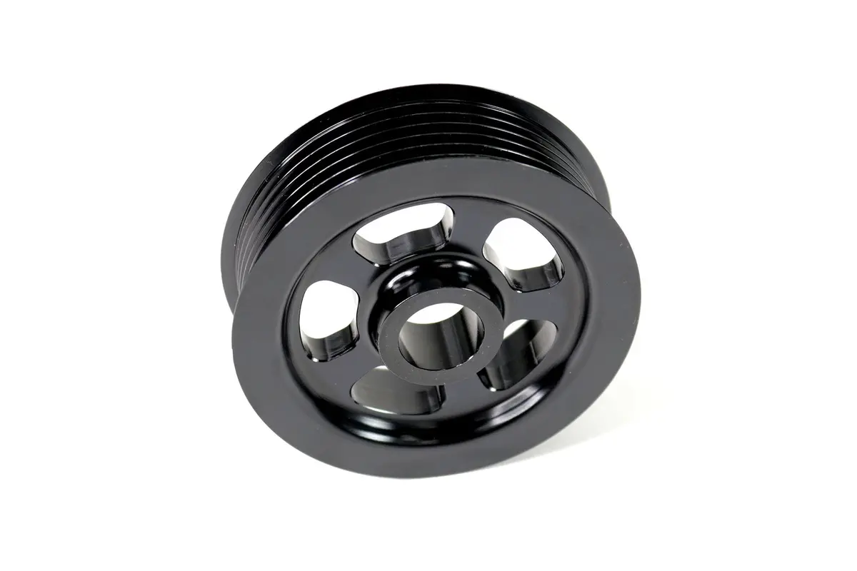 Ls 3" Od Billet Overdrive Alternator Pulley 6 Rib 10-10042 2