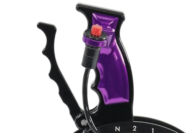 Operator Button Billet Grip Insert Set Purple 16-144-05 (Button Not Included) 1