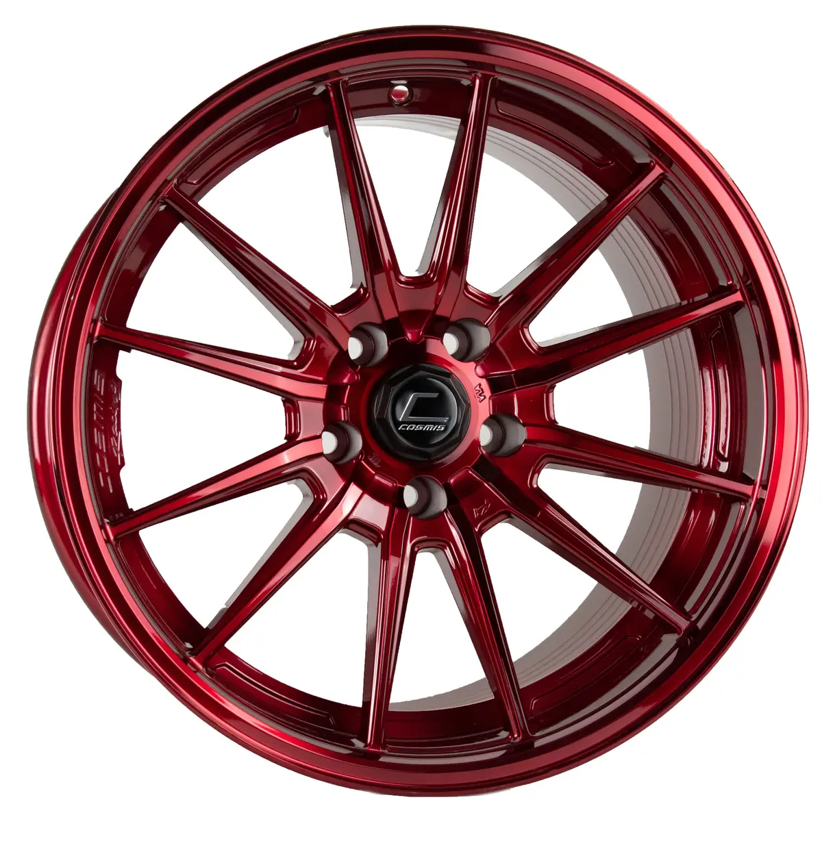 Cosmis Wheels R1 Hyper Candy Red Wheel 18X9.5 +35 5X114.3 1