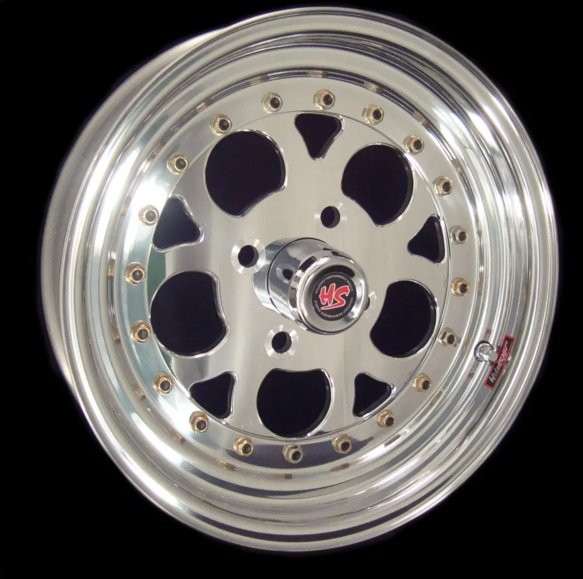 15" Revolver 4 Lug 3-Pc Wheel 1