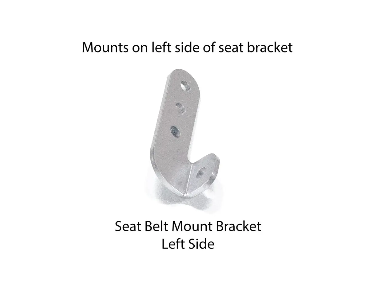 Seat Belt Mount Bracket - Left 1