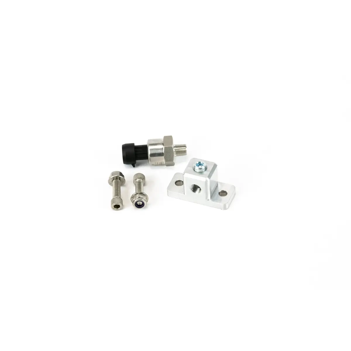 Motion Raceworks Remote Sensor Bulkhead, Single Channel (Bare Or Black Anodized) 18-10002 1