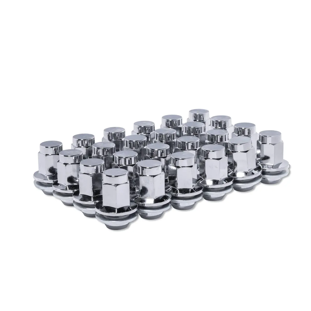 Lug Nut Kit | 4 Wheels | 901 Sprinter Dually Kit - Chrome 1