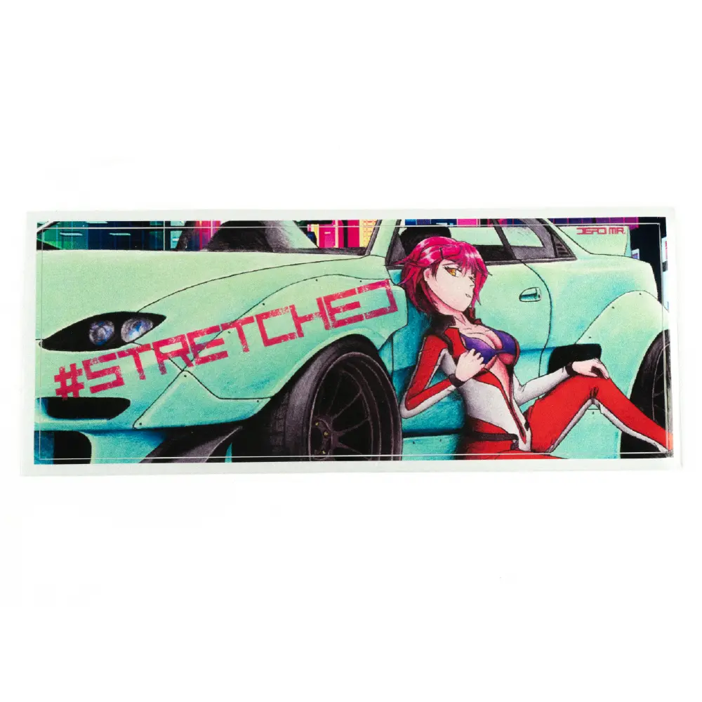 Dead Mr. Art #Stretched Sticker 1