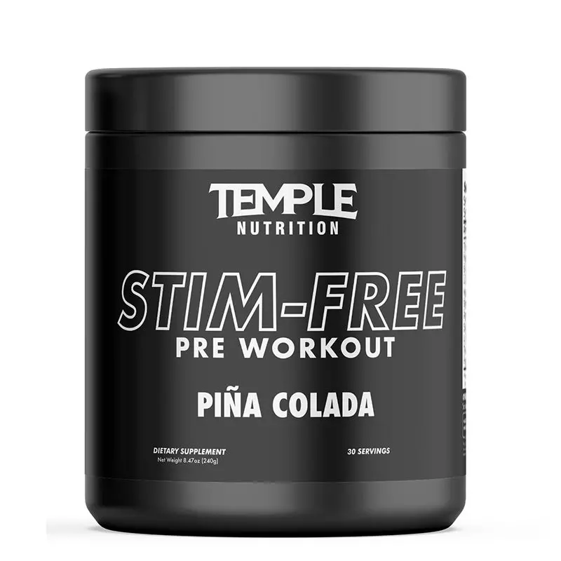 Temple Stimfree Preworkout - Piñacolada 1