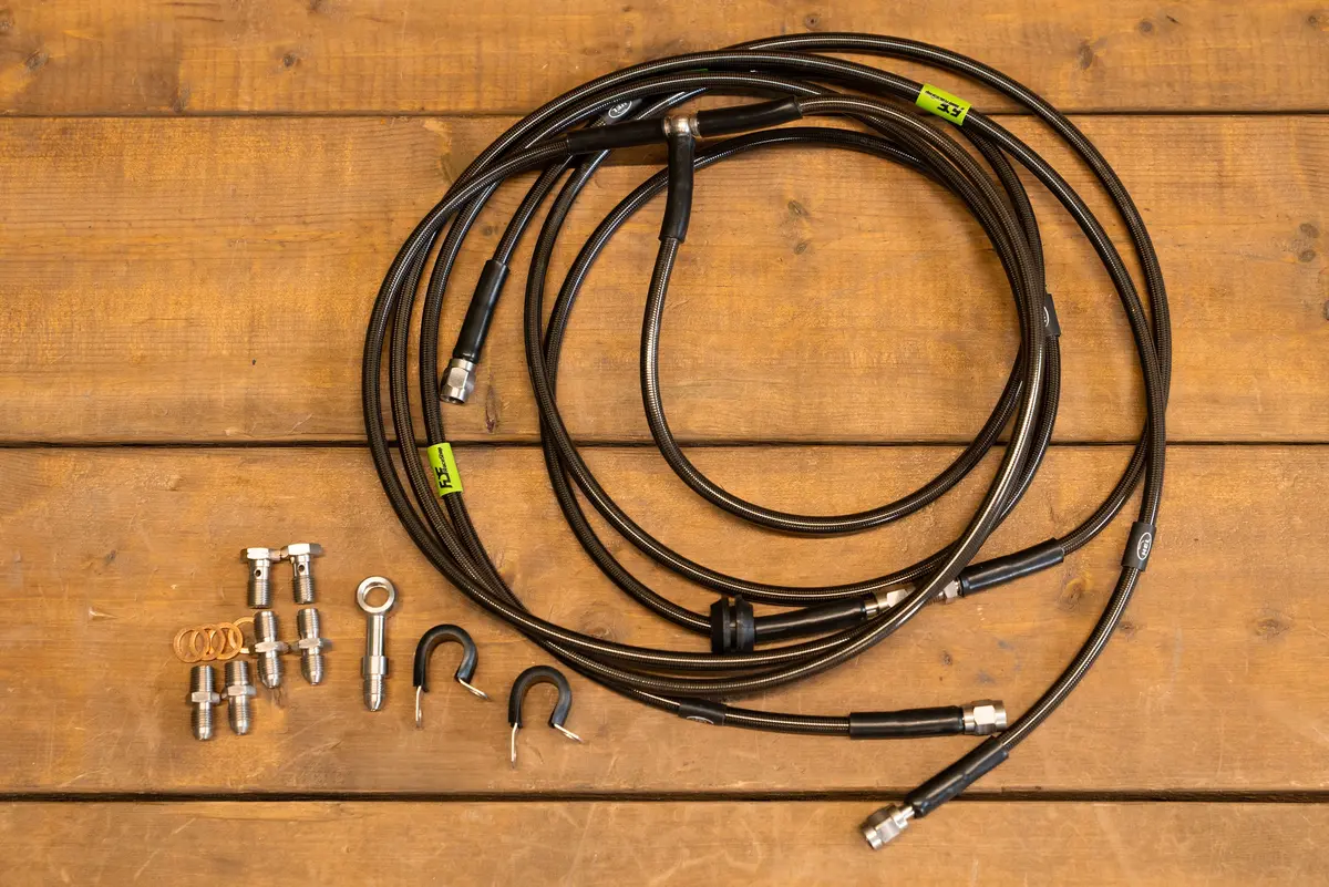 Fdf Raceshop - Fdf X Hel Universal Handbrake Line Kit 1