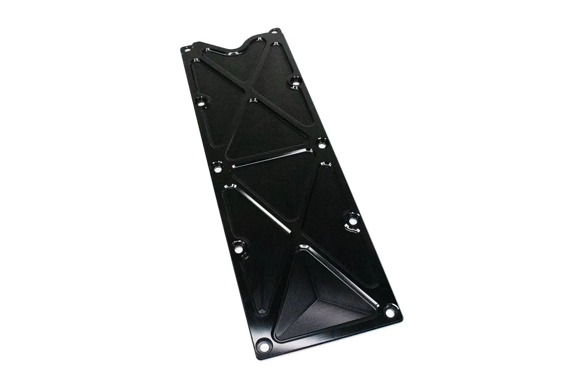 Motion Raceworks Gen 3 Ls Billet Valley Cover (Knock Sensor Delete) Black Anodized 10-10011Blk 1