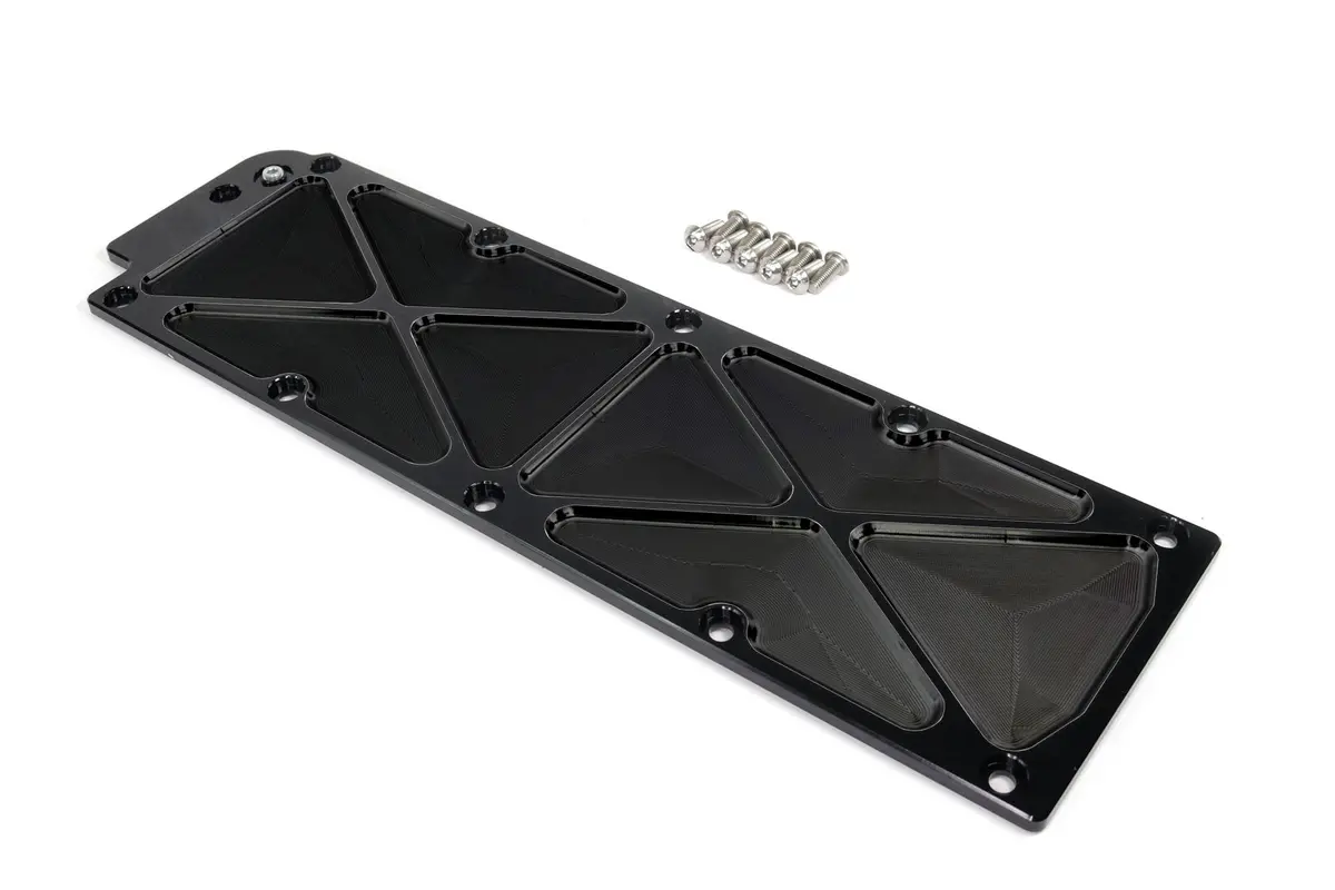 Motion Billet Gen 4 Billet Valley Cover (Black Anodized) 10-10033Blk 1