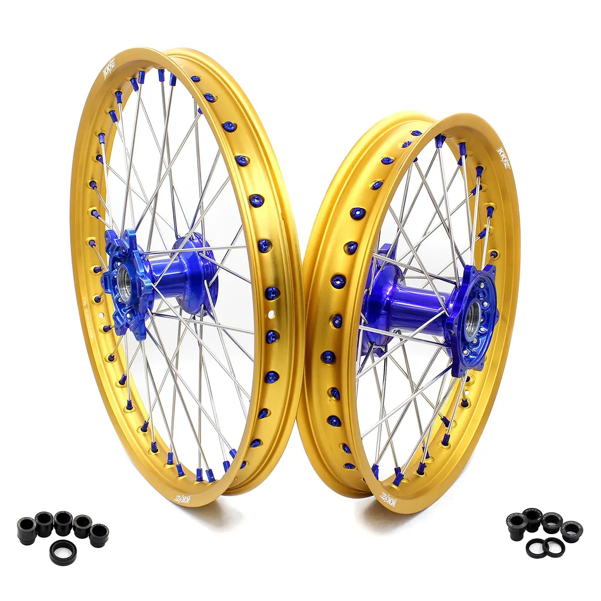 Kke 21"&18" Enduro Dirtbike Casting Wheels For Yamaha Yz125 Yz250 Yz250f Yz450f 1
