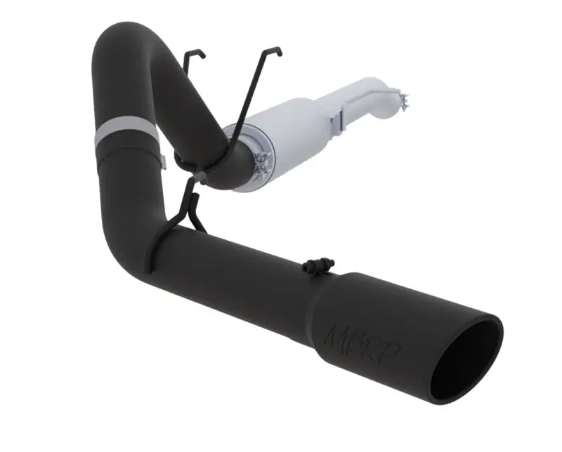 Mbrp Cat-Back Exhaust System For 2017–2023 Ford F-250/F-350 Crew Cab (6.2L/7.3L), Single Exit, Black Finish 1