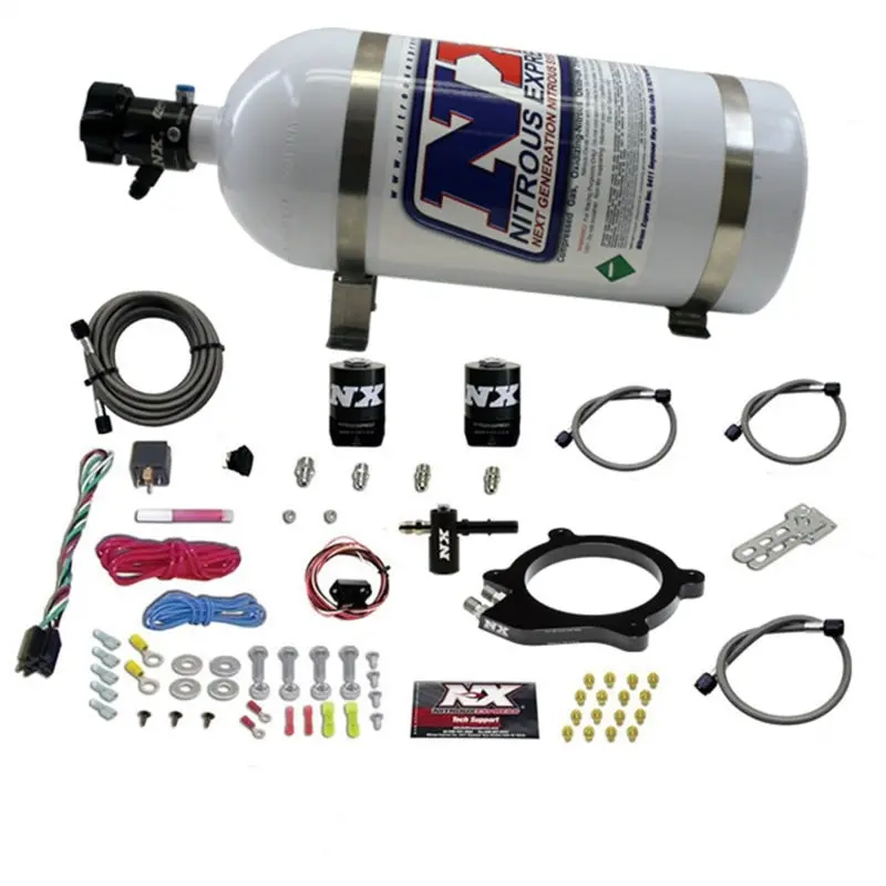 Nitrous Express Lt4 Nitrous Plate System For Chevrolet Corvette & Camaro – 6.2L Supercharged V8 With 10Lb Bottle 1
