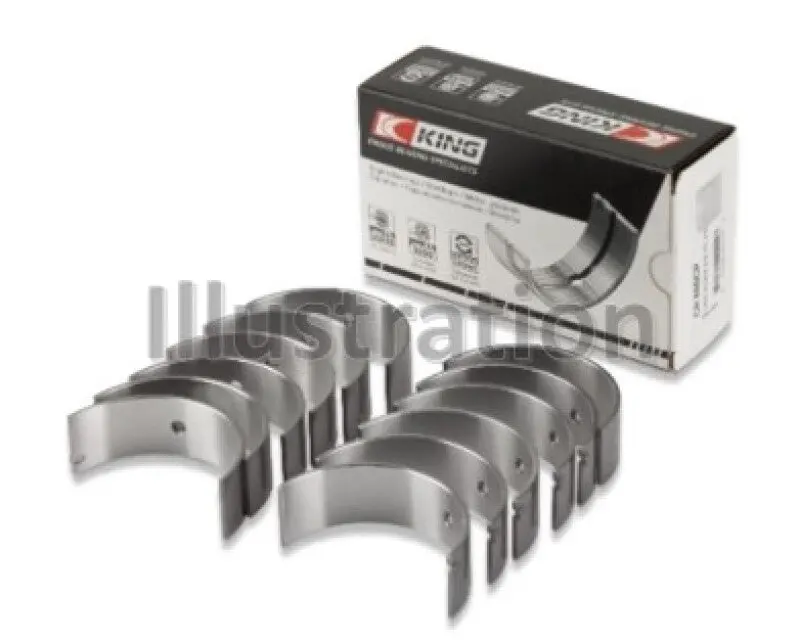 King Engine Bearings Connecting Rod Set For Chrysler 2.7L – Oversize +0.25Mm Specification 1