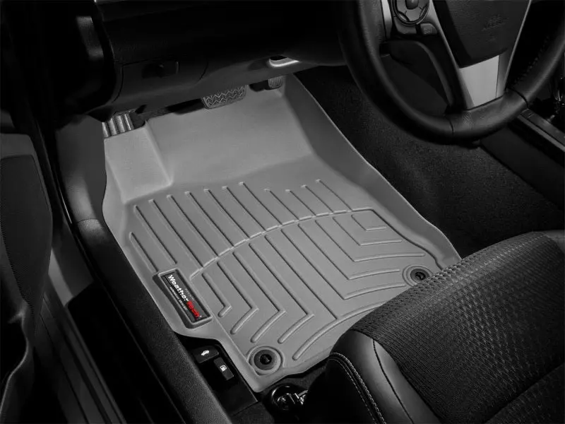 Weathertech Front Floor Liners For 2015+ Hyundai Genesis – Custom-Fit, Grey 1