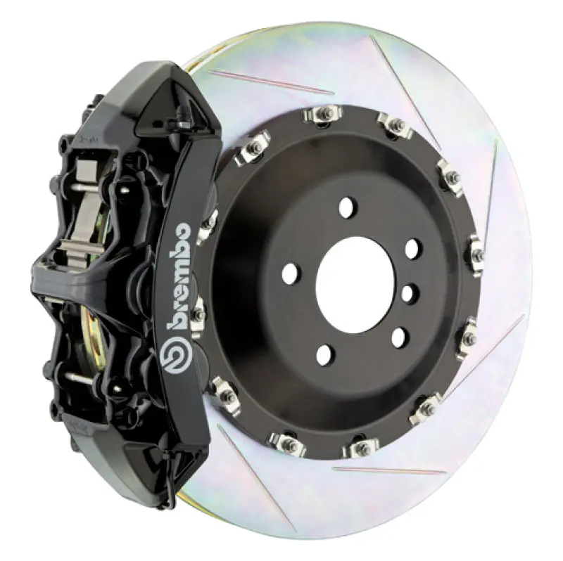 Brembo Gran Turismo Big Brake Kit For 2004–2010 Bmw 5-Series (Non-Xdrive / Non-M5) – Front, 6-Piston Calipers, 405X34Mm Two-Piece Slotted Rotors 1