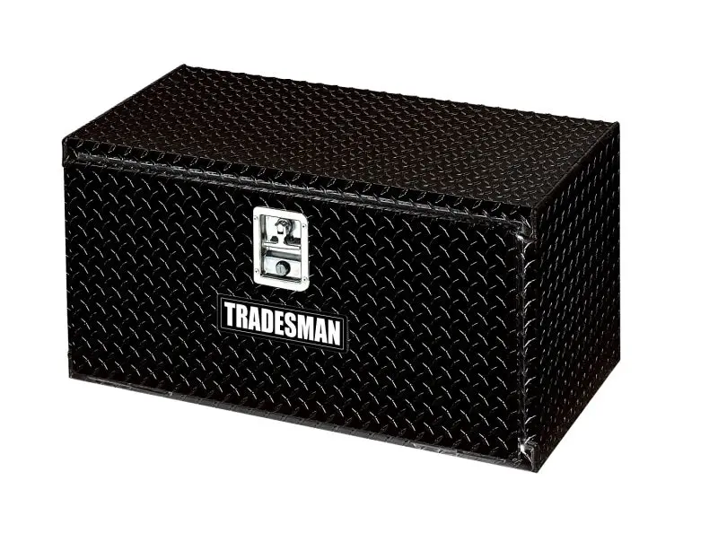 Tradesman 36-Inch Aluminum Underbody Truck Toolbox – Matte Black Finish 1