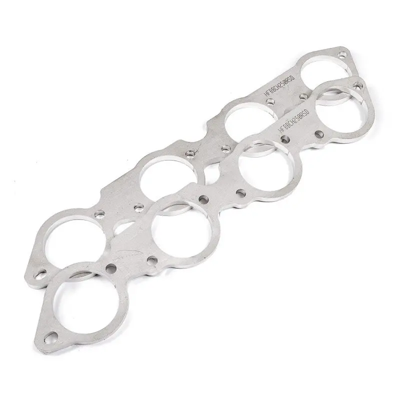 Stainless Works 304 Stainless Steel Exhaust Flanges For Bbc Round Port Heads – 2-3/8" Primaries 1