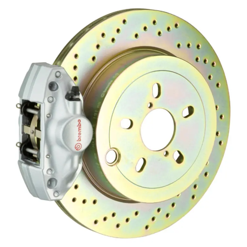 Brembo Gt Big Brake Kit – Rear 2-Piston Calipers & Drilled 294X19 Rotors For 1992–1998 Bmw E36 318I/325I/328I 1